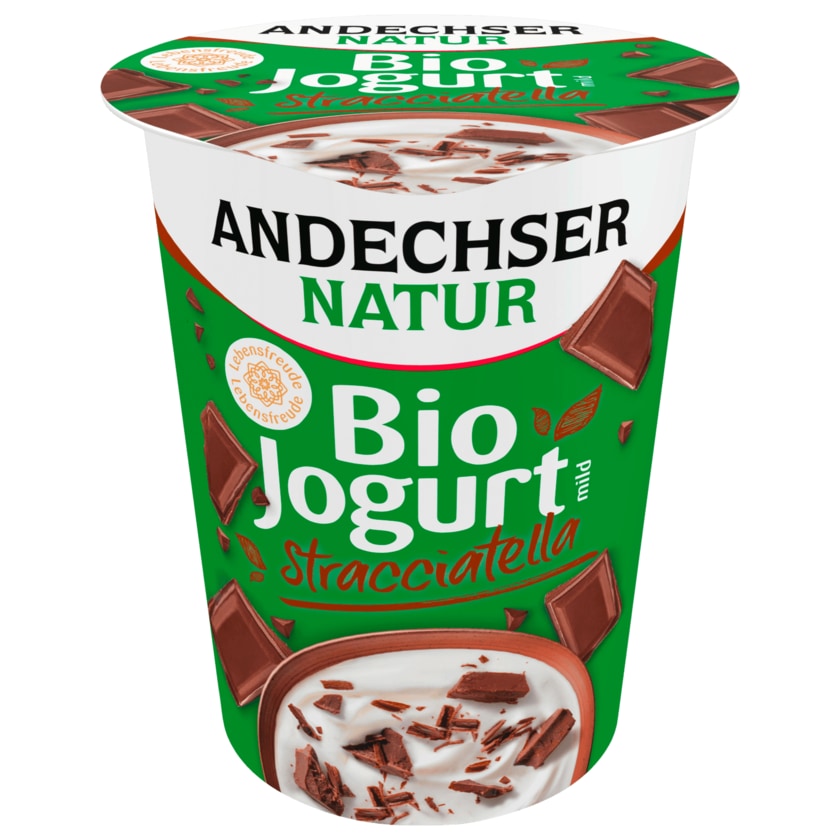 Andechser Natur Bio-Jogurt mild Stracciatella 400g